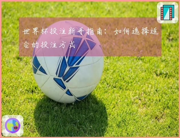 世界杯投注新手指南：如何选择适合的投注方式